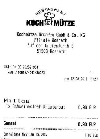 ofai Hffner Kochmtze Restaurant